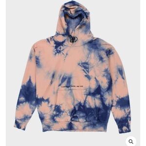 Vintage 2000's Diesel Tie Dye Heavyweight Hoodie COTTION NWOT Tye Dye. Size S